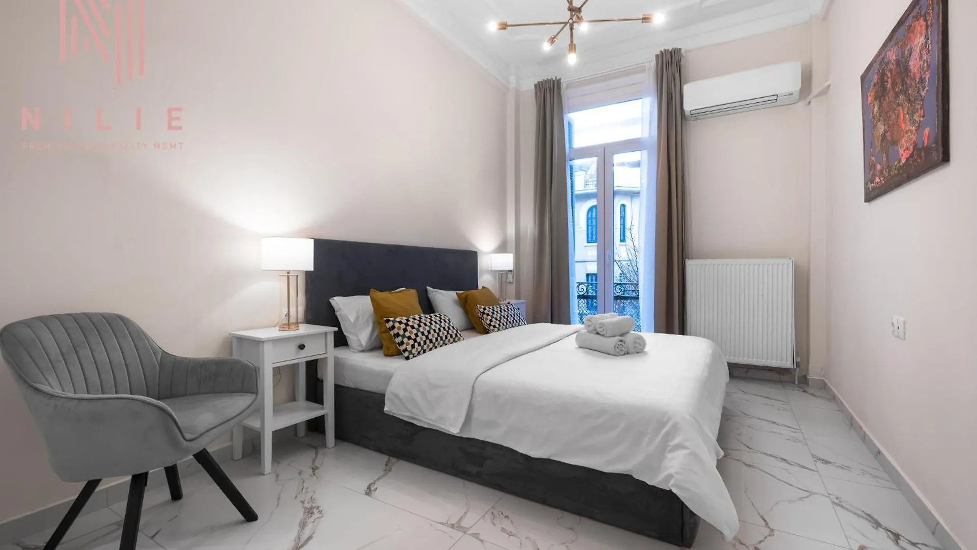 Apartmán Ω Omega, Nilie Hospitality Mgmt Soluň Řecko